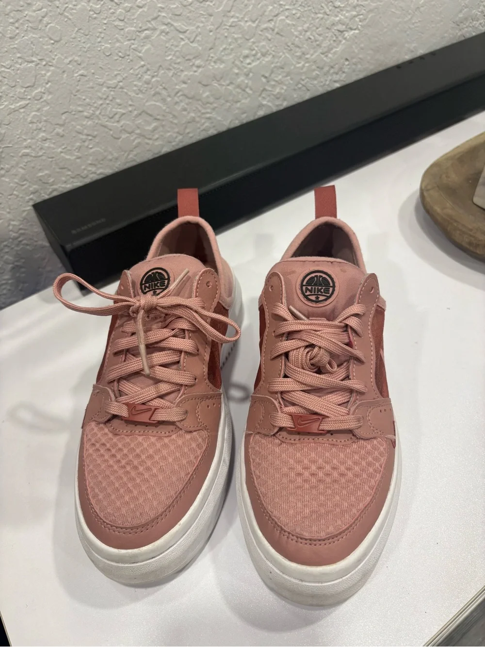 Nike Women's Rose Pink Low-Top Sneakers